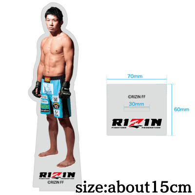 [Saito Yutaka] RIZIN Acrylic Stand vol.1 *Shipping may take up to 2 weeks