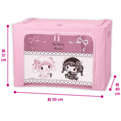 <One Shot Stand> My Melody Kuromi Moonlit Night Storage Box with Window