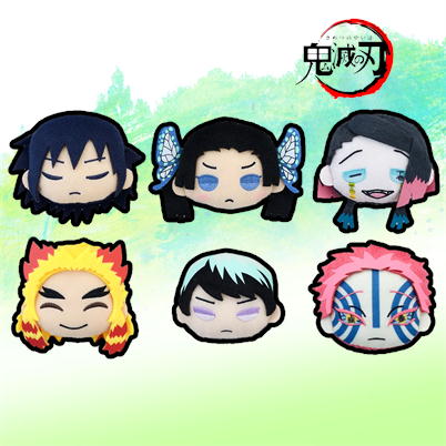 [Random Acquisition] Demon Slayer: Kimetsu no Yaiba Charamaru Mascot Badge Vol.4