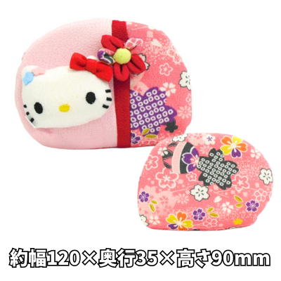 Sanrio Hello Kitty Japanese Doll Chirimen Pouch
