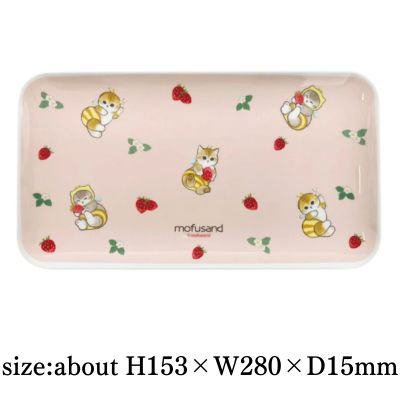 mofusand Melamine Tray (Bee)