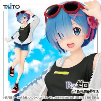 [Rem - Sporty Summer Ver. - Renewal] Re:ZERO -Starting Life in Another World- Precious Figure (Box Damaged)