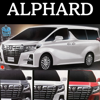 [BLACK] Toyota Alphard