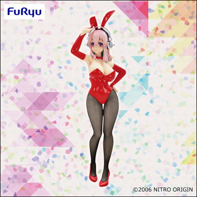 Super Sonico BiCute Bunnies Figure - Red Color ver. -