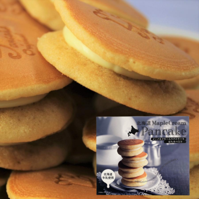Hokkaido Maple Pancakes (6 pieces) [Best before: 2025/12/15]