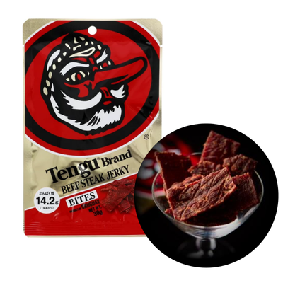 Tengu Beef Jerky Bites Regular 30g [Best before date: 2026/02/07]