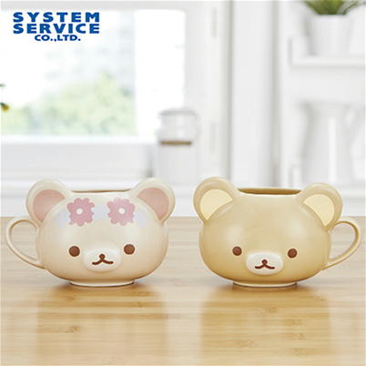 [Korilakkuma] Rilakkuma Rilakkuma Marche Face-Shaped Mug