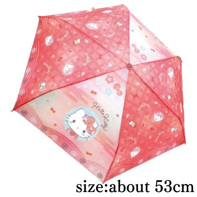 Folding umbrella Hello Kitty Hanabiyori