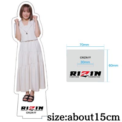 RIZIN Acrylic Stand Extra Edition - Kana Yokoshima　Shipping is scheduled for late October to early November