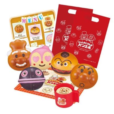 Anpanman Welcome! Uncle Jam's Freshly Baked Bread Factory Friendly Bread Set 2