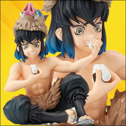 Demon Slayer: Kimetsu no Yaiba Premium Choconose Figure "Inosuke Hashibira"