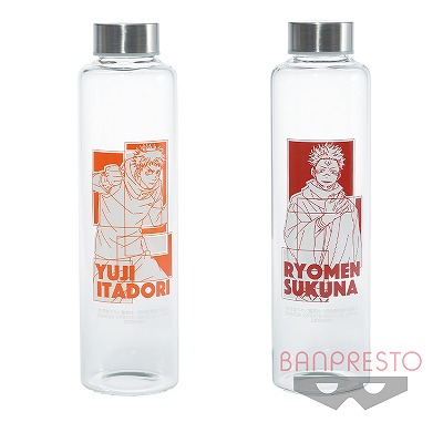 [B: Double-Sided Sukuna, Red Box] Jujutsu Kaisen Glass Tumbler