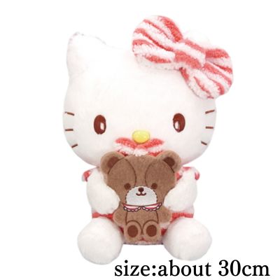 Hello Kitty Fluffy Pajamas Big Plush Toy