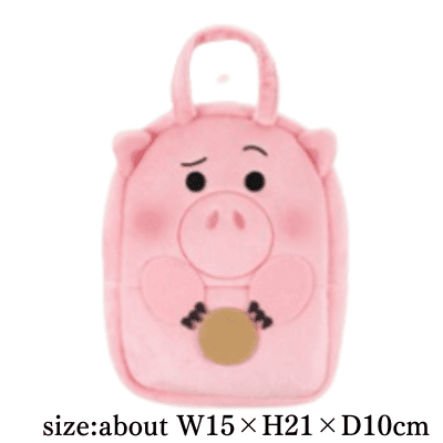[Hamm] Disney & Pixar Character Strolling Bag ~Disney Marie, Disney Stitch, Baymax, Hamm~