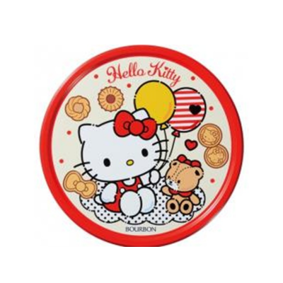 Butter Cookie Tin, Hello Kitty, 60 pieces [Best before: September 2026]
