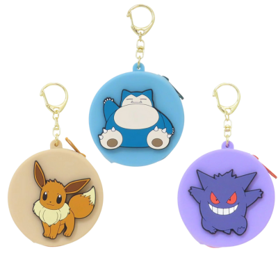 ■Pokémon Silicone Mini Pouch - Snorlax