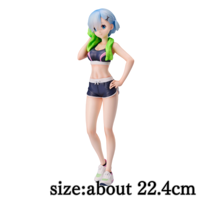 ★Easy★Re:ZERO -Starting Life in Another World- 1/7 Scale Figure Rem Sportswear※Box damaged