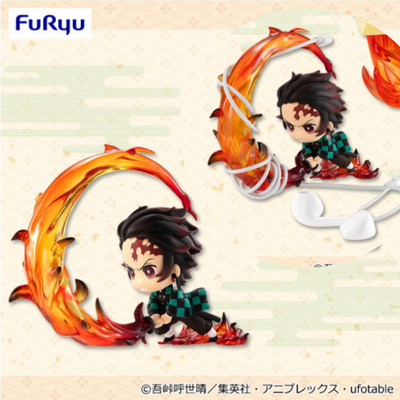 [Tanjiro Kamado] Demon Slayer: Kimetsu no Yaiba Mini Figures - Tanjiro Kamado and Kyojuro Rengoku