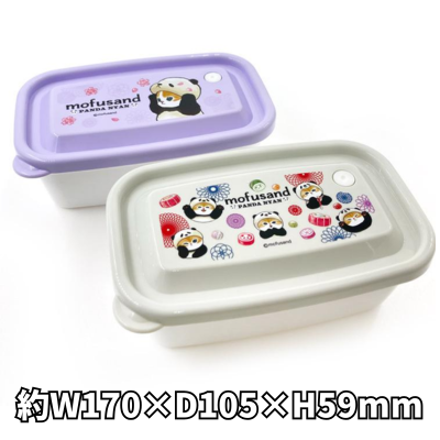 [Panda Nyan] mofusand Microwave Pack 2-Piece Set