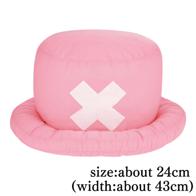 One Piece Large Chopper Hat Plush Toy