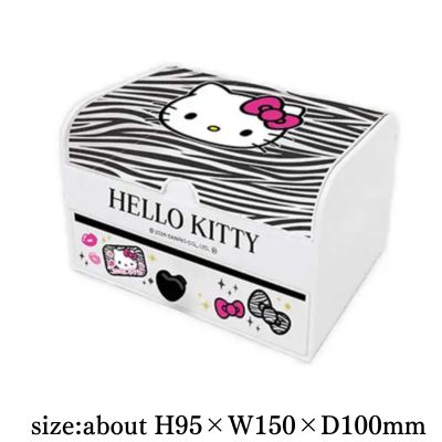 [Hello Kitty/Zebra] Sanrio Fancy Accessory Case