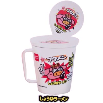 [Soy Sauce] Butamen Mug with Lid