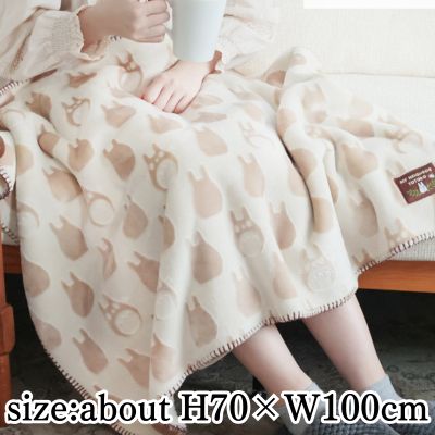 [Big Totoro] My Neighbor Totoro Opal-Finished Blanket