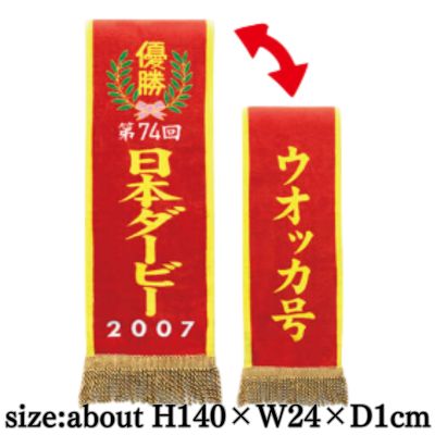 [Japan Derby] Thoroughbred Collection Winner Ray Bath Towel 4