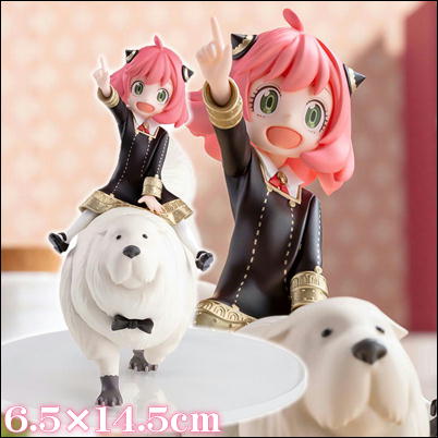 TV anime "SPY×FAMILY" premium figure (Anya Forger & Bond Forger) *Box damaged