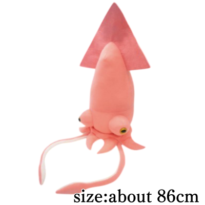 FANS Squid Plush Toy XL Premium