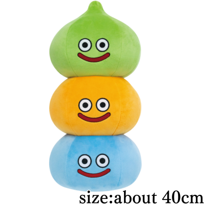 [Slime Tower] Dragon Quest AM Large Plush Slime Kagamimochi & Slime Tower