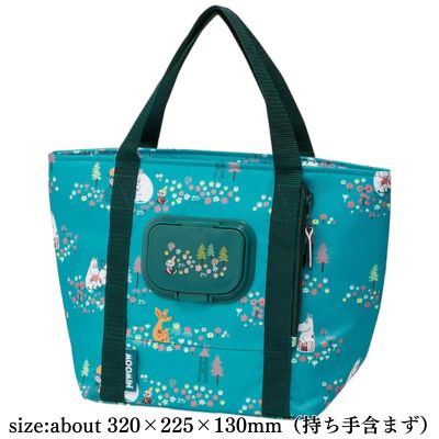 Moomin Lunch Bag with Wet Tissue Pocket