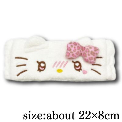 [White] Sanrio Hello Kitty Hairband, Gal 3