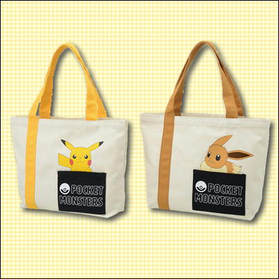 [Get by charging] [Pikachu] Pokémon [PM] Design Tote Bag