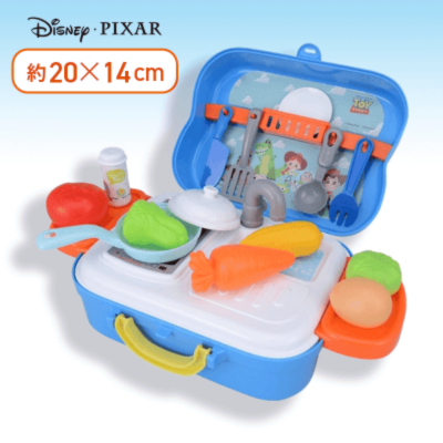 [Get with Charge] [Toy Story] Pixar Character Platinum Zakka Bag-Shaped Play Set