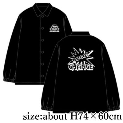[Black] Juggler Coach Jacket