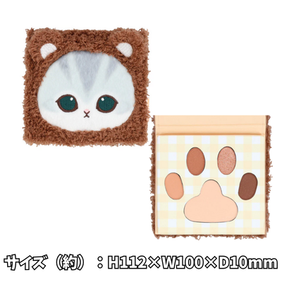 ◆ [Dark Circle] mofusand 5-color eyeshadow palette