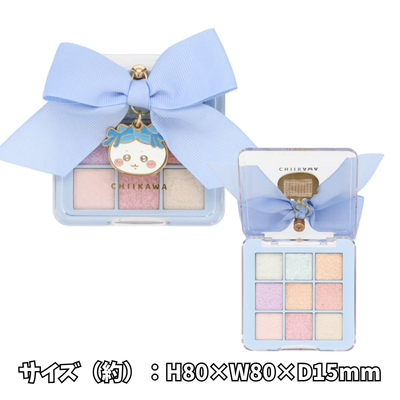 ◆ [Hachiware Ribbon] Chiikawa Eyeshadow Palette