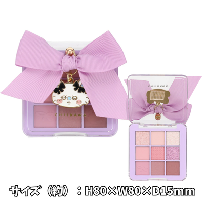◆ [Momonga Ribbon] Chiikawa Eyeshadow Palette