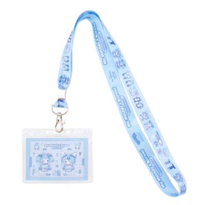 [Blue] My Melody x Kuromi DOLLYMIX Wide Neck Strap