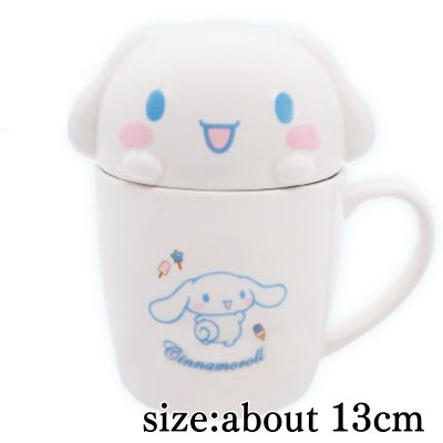 [B: Cinnamoroll (Smiling)] Sanrio Characters Mug with Lid - Cinnamoroll -