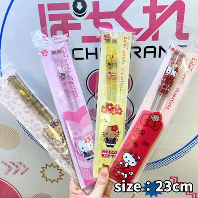 ■ [Hello Kitty] Sanrio Acrylic Chopsticks