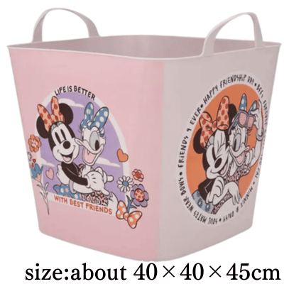 [Minnie Mouse & Daisy Duck]Minnie Mouse Platinum Zakka Big Bucket