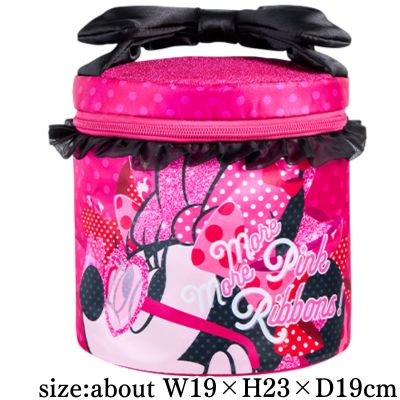 [Black] Minnie Mouse More pink More ribbons! Vanity Pouch