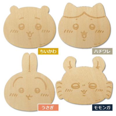 ■Chiikawa wooden coaster