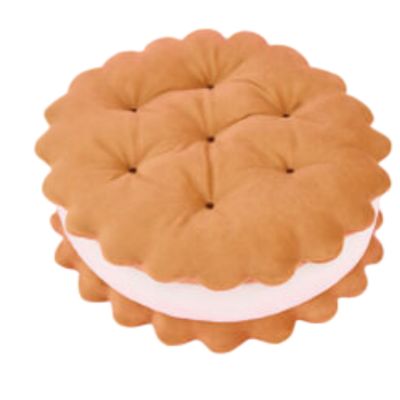 [Cocoa] FANS Biscuit Sandwich Plush Toy XL Premium