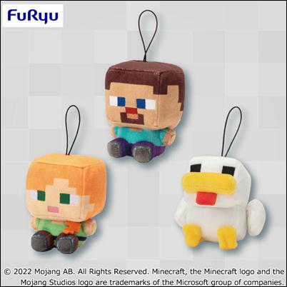 ■Minecraft Deformed Mascots ~Alex, Steve, and Chicken~