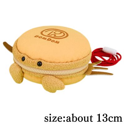 [Crab Burger] DomDom Hamburger Hamburger-shaped Pochette
