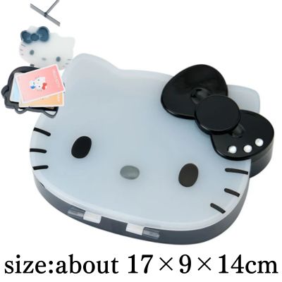 [Black] Hello Kitty Sanrio Clear Accessory Case ~I Love Hello Kitty~