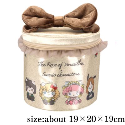 [Beige] Theatrical Anime "The Rose of Versailles" x Sanrio Characters Vanity Pouch